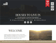 Tablet Screenshot of behome-mallorca.com